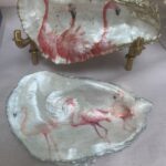 The 3 "Amingos" Flamingos - Oyster Shell - Image 2